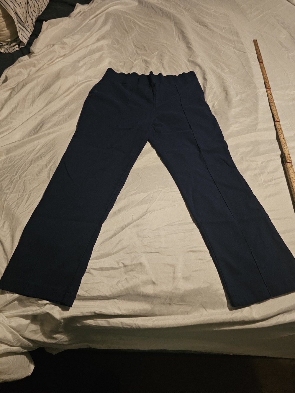 Anywear Stretch By Logo Navy Blue Pants Size  Lg